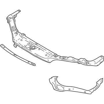 GM 21018507 Upper Tie Bar, Front