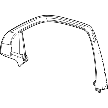 Chevy 84692108 Upper Trim