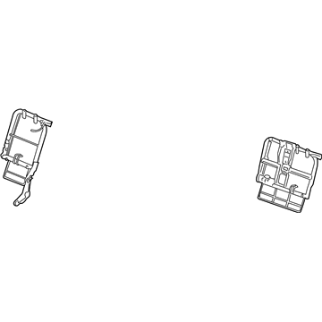 Saturn 96839532 Seat Back Frame
