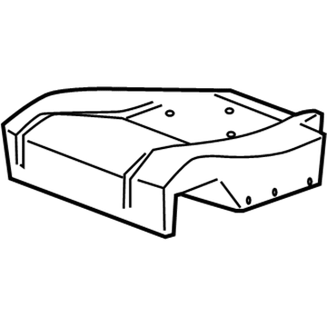 Saturn 96839486 Seat Cushion Pad