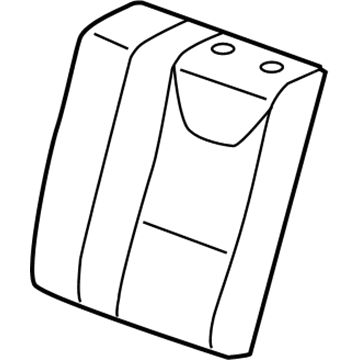 Saturn 19181145 Seat Back Cover