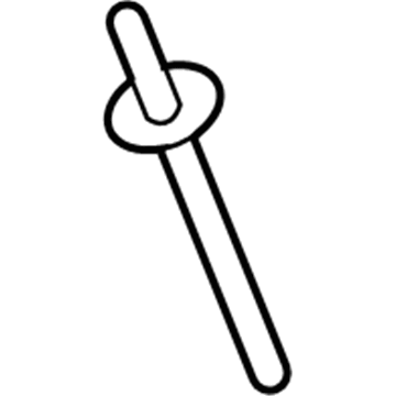 Chevy 11516807 Rocker Molding Rivet