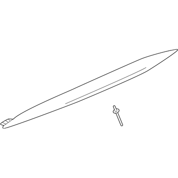 Chevy 84087267 Rocker Molding