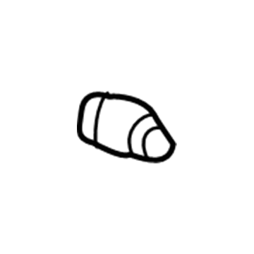 GM 19205158 Door Shell Bumper, Front