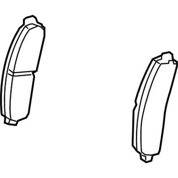 Saturn Brake Pad - 19168899