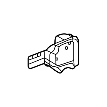 GM 84757449 Rail End, Driver Side