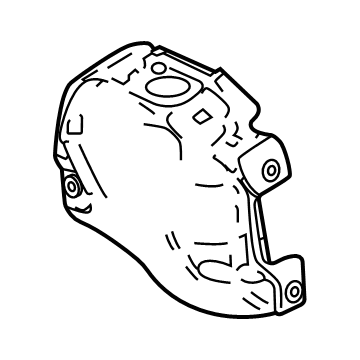 GM 55513821 Converter Shield GM 55513821 Converter Shield