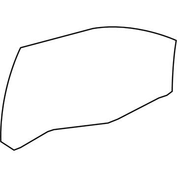 Buick 22806865 Door Glass