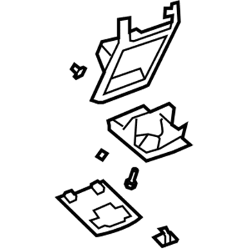 GMC Acadia Cup Holder - 15948609