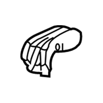 Cadillac 25859827 Rear Rail Assy Upper Reinforcement