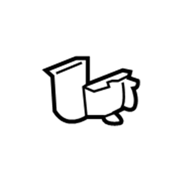 Cadillac 25939952 Rail End