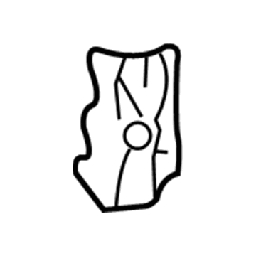 Cadillac 25911674 Rear Rail Assy Lower Reinforcement