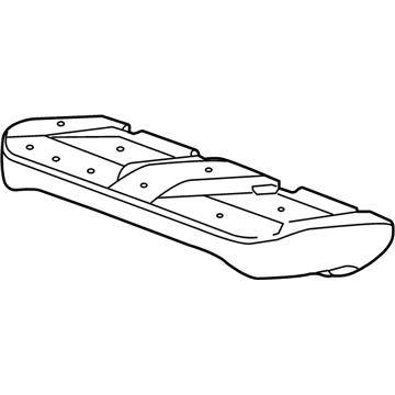 Chevy Cobalt Seat Cushion Pad - 22731063