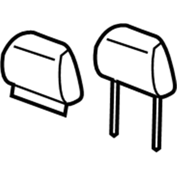 Hummer 25832970 Headrest