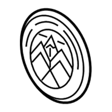 Cadillac 22913047 Emblem