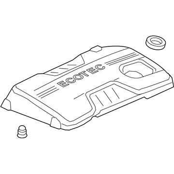 Chevy 12634977 Engine Cover