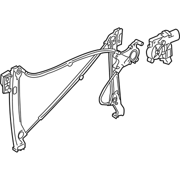 Chevy Camaro Window Regulator - 23393263