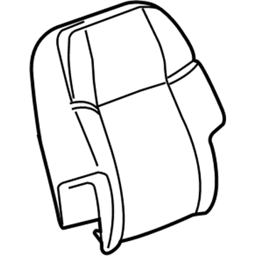 Buick 89043057 Seat Back Pad