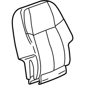 Buick 19152734 Seat Back Cover