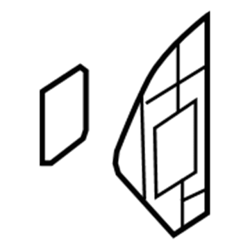 GM 96987339 Side Cover, Beige; Black