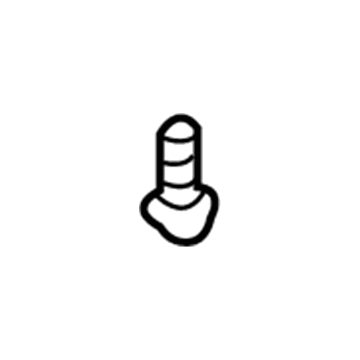 Pontiac 11514623 Side Reinforcement Retainer