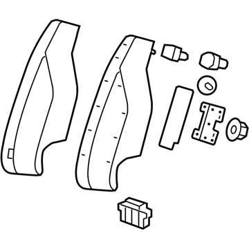 Chevy 95262266 Bolster