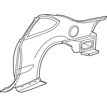Pontiac 22654826 Quarter Panel