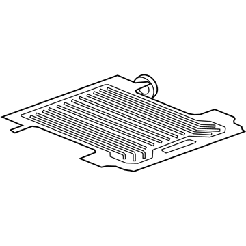 GM 84050998 Mat, Black