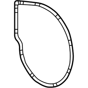 GMC Water Pump Gasket - 12648132