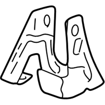 Oldsmobile 22614831 Transmission Mount Bracket