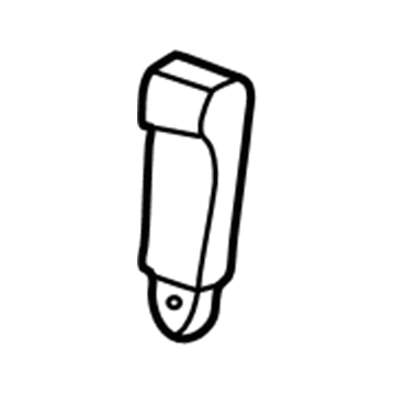 Oldsmobile 88951003 Buckle End