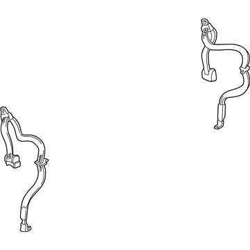 Oldsmobile 89023933 Belt & Retractor