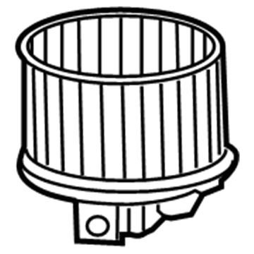 Hummer H2 Blower Motor - 89019320