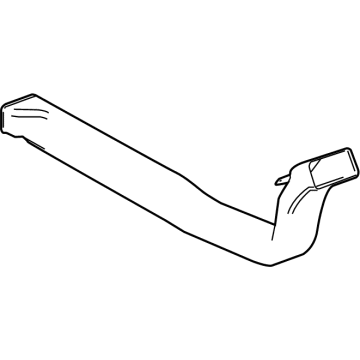 Cadillac 84555009 Rear Duct