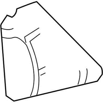 GMC 19150300 Seat Back Pad