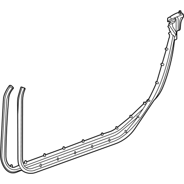 2021 Chevy Corvette Weather Strip - 84688858