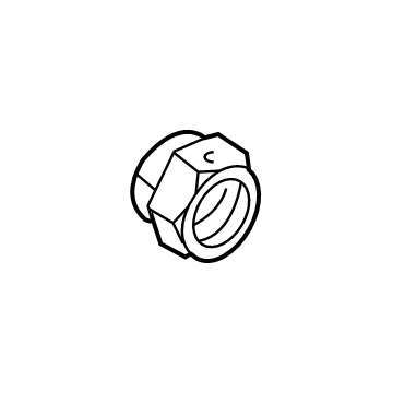 Saturn Spindle Nut - 90105309