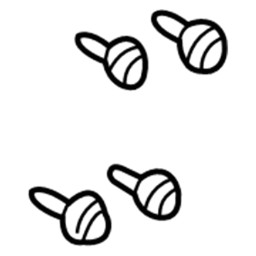 Chevy 10412062 Trans Mount Bracket Bolt