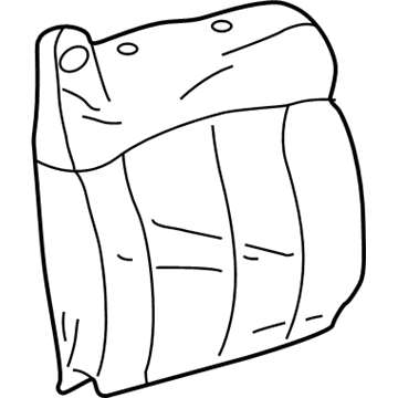 Cadillac 88938486 Seat Back Cover