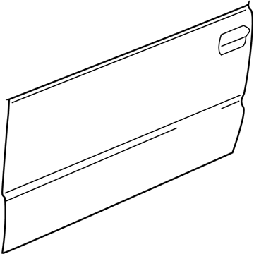 GM 15135026 Outer Panel, Front Driver Side