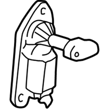 Chevy 15218662 Latch