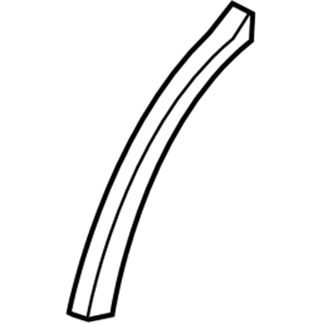 Hummer H3 Weather Strip - 25931892