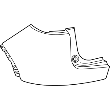 2019 Chevy Blazer Bumper - 84387087