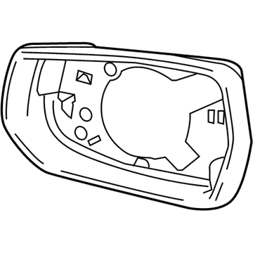 Chevy Mirror Cover - 84705518