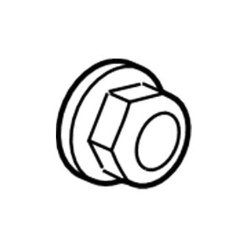 Buick 11611687 Axle Shaft Assembly Nut