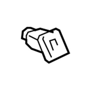 Hummer H3 Hazard Warning Switch - 15101469