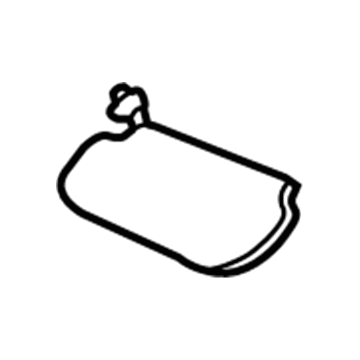 GM 84054693 Sunvisor, Passenger Side GM 84054693 Sunvisor, Passenger Side