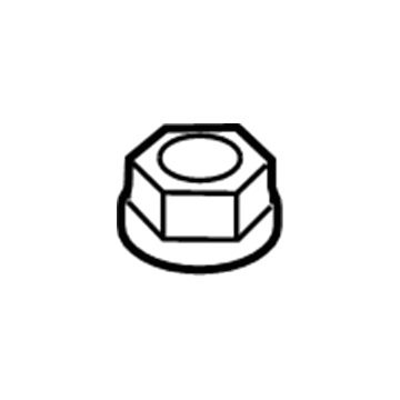 Chevy 3537772 Motor Mount Nut