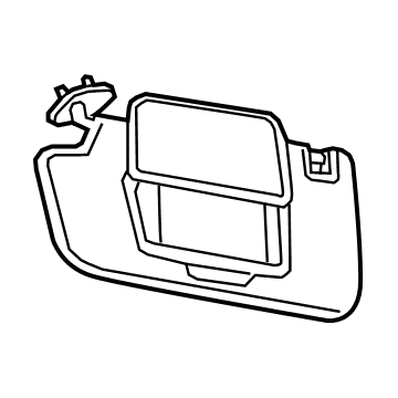 GMC 84316883 Sunvisor
