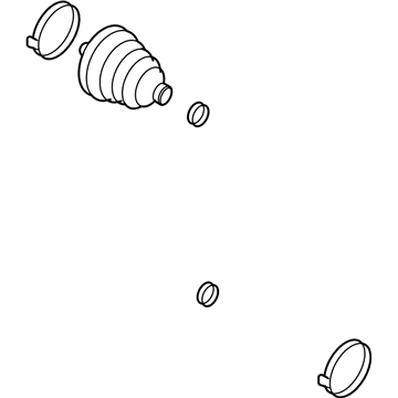 Cadillac 20984614 Inner Boot